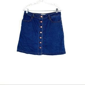Forever 21 Denim Skirt Sz 30